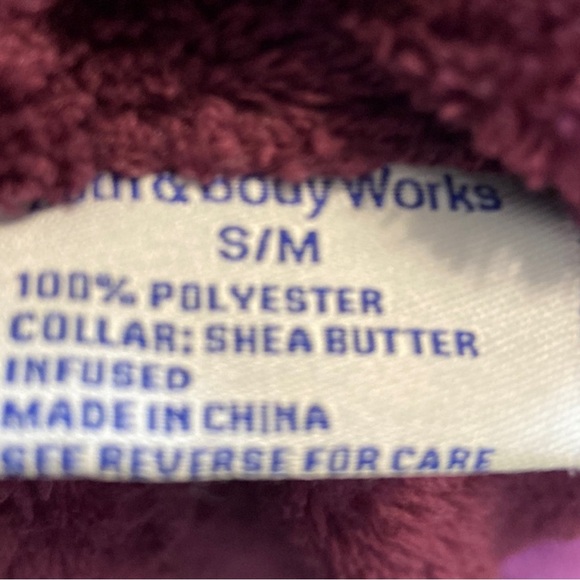 💤BATH & BODYWORKS S/M Hooded Robe wind colored gas belt and belt loops pockets - Picture 3 of 9